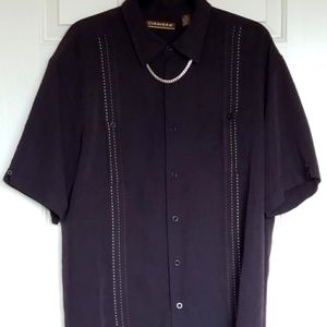 Men's Camp / Guayabera/ Caribbean Shirt